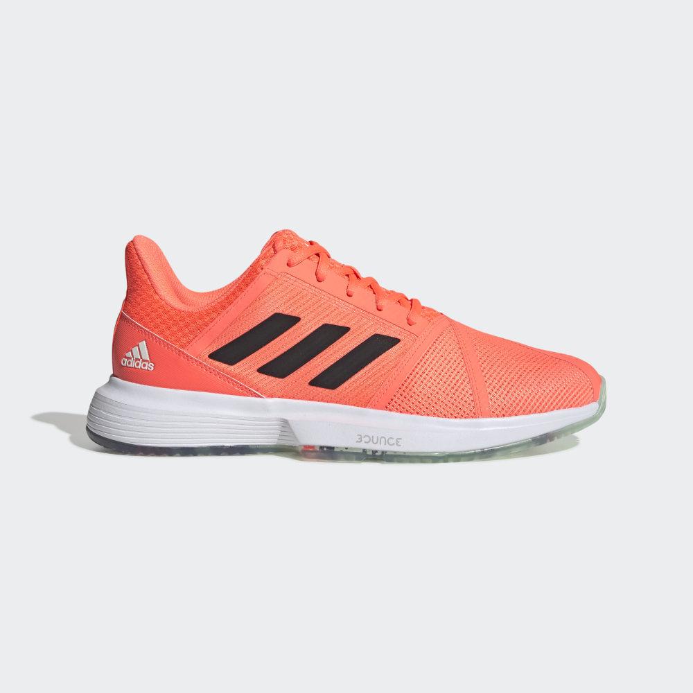 Pantofi Tenis Adidas CourtJam Bounce Barbati Romania - Gri Verzi/Corai/Violet EF2478